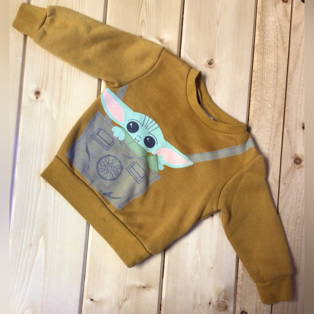 Star Wars baby sweatshirt.